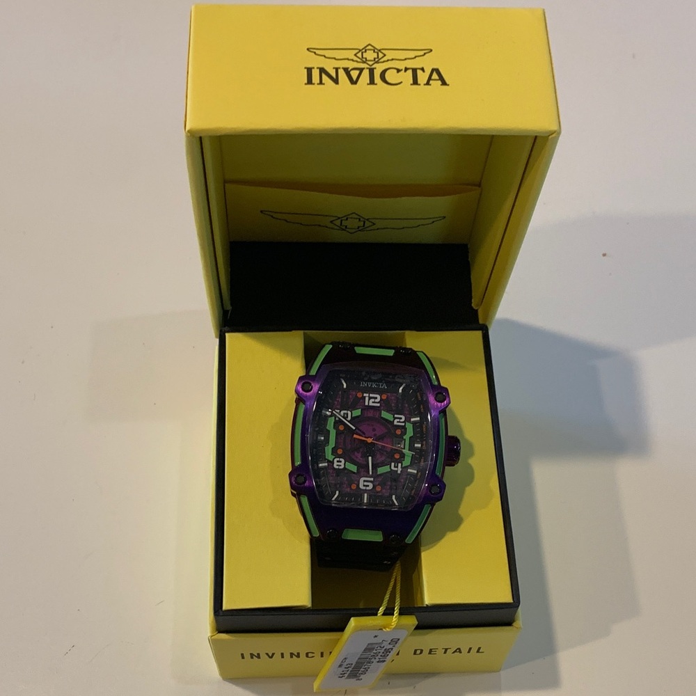 Invicta Black and Purple Smartwatch